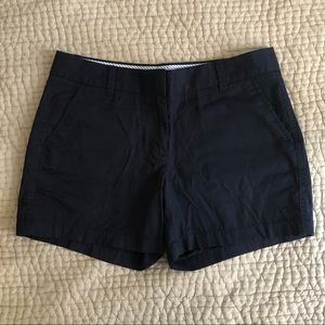 J. Crew Navy Chino Shorts - Women's 8